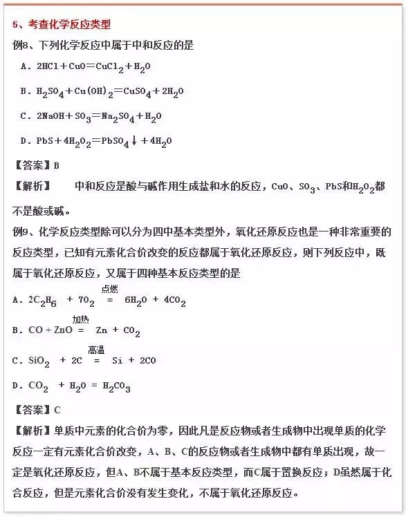 年年考 年年錯(cuò)！中考化學(xué)這些題千萬(wàn)別再丟分了