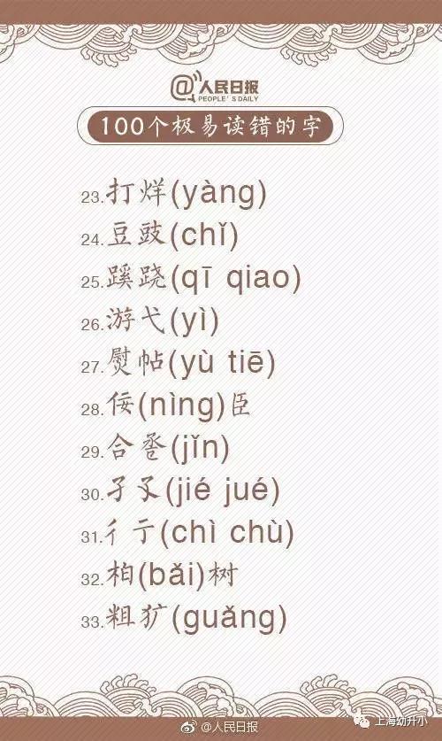 拼音沒有chua和ne?這一百個字你真的會讀嗎?