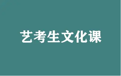 全日制藝考文化課培訓(xùn)