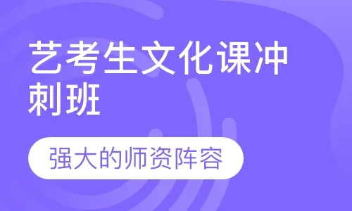 藝考文化課輔導學校