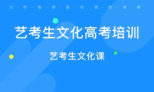 高考藝考文化課集訓(xùn)學(xué)校